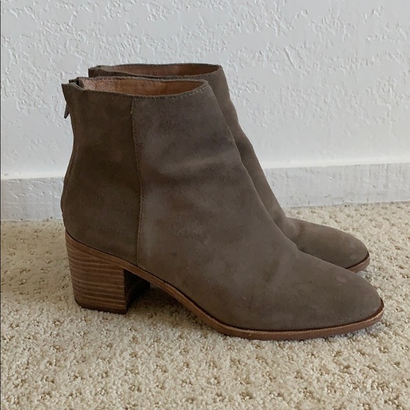 Madewell Shoes - Madewell Pauline booties in suede